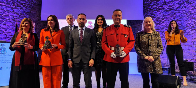 Itxaso ha presidido este miércoles en el Palacio de Villa Suso de Vitoria-Gasteiz, la entrega de los 'Reconocimientos Menina País Vasco',