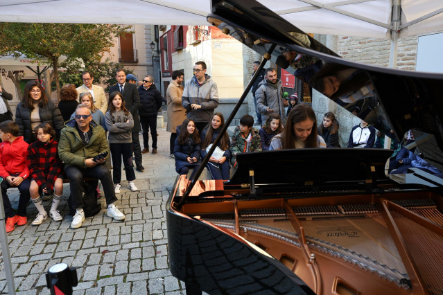 Iniciativa 'Pianos en la calle' en Toledo