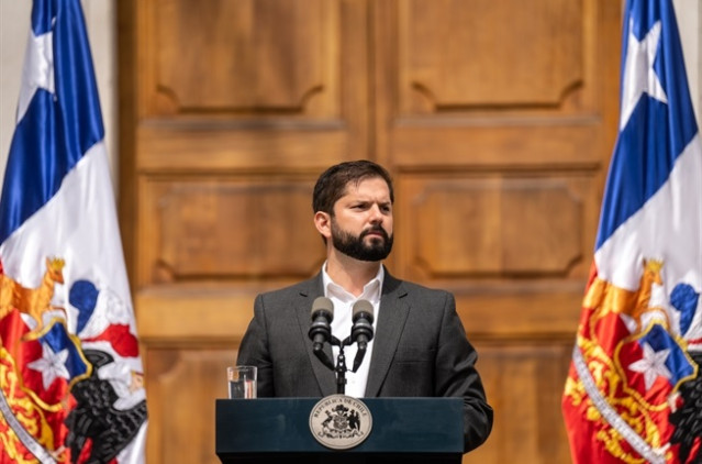 Archivo - El presidente de Chile, Gabriel Boric
