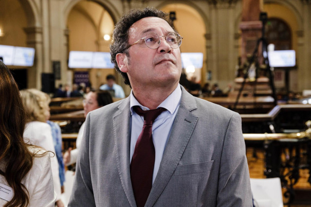 Archivo - El fiscal general del Estado, Álvaro García Ortiz durante la celebración del Día Nacional de la Procura, en el Palacio de la Bolsa, a 22 de junio de 2023, en Madrid (España). C