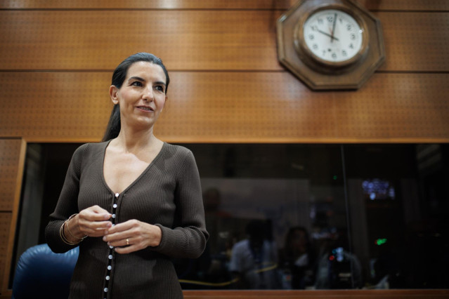 Archivo - La portavoz de Vox en la Asamblea de Madrid, Rocío Monasterio