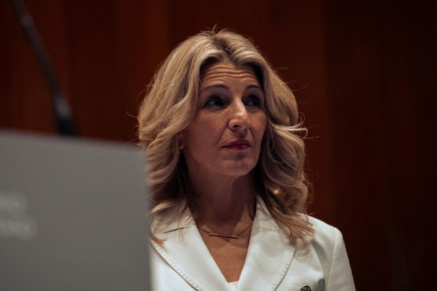 La vicepresidenta segunda y ministra de Trabajo y Economía Social, Yolanda Díaz