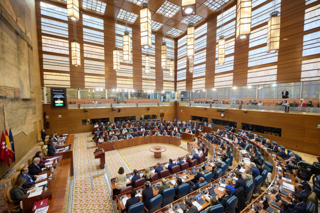 Pleno en la Asamblea de Madrid, a 23 de noviembre de 2023, en Madrid (España).
