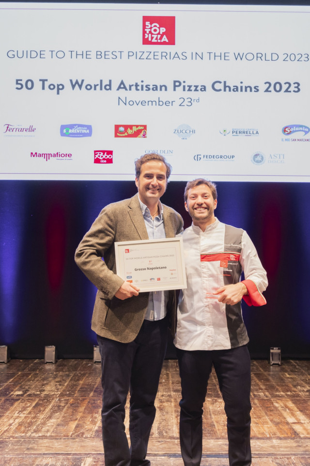 La española Grosso Napoletano se ha proclamado la mejor cadena de pizza artesanal del mundo y la primera representante nacional en el ranking '50 Top Pizza'