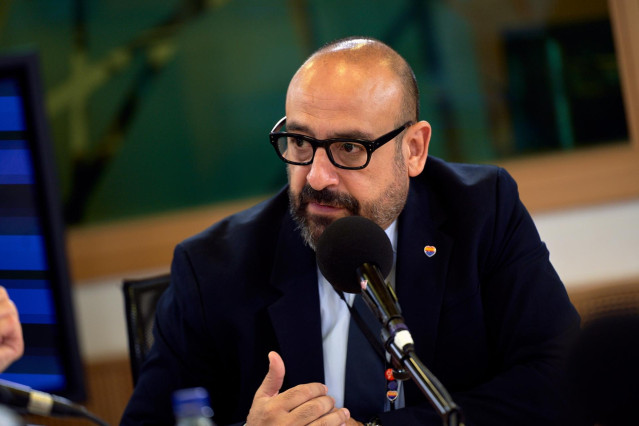 Archivo - El eurodiputado de Ciudadanos (CS) Jordi Cañas, en una imagen de archivo.