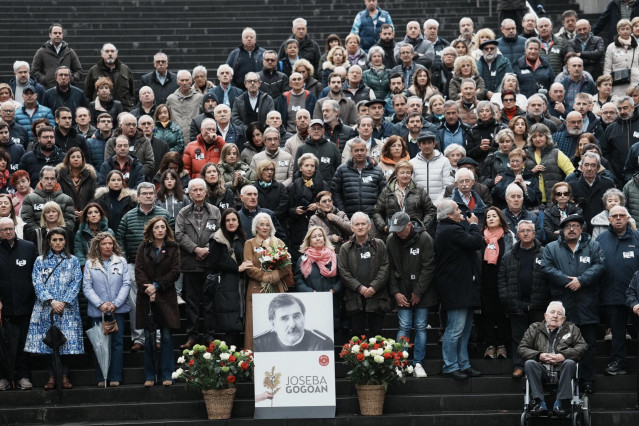 Familiares y amigos recuerdan a Joseba Goikoetxea, 