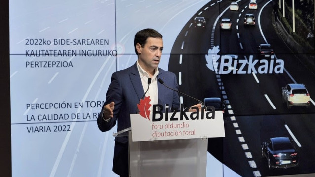 Archivo - El diputado de Infraestructuras y Desarrollo Territorial de Bizkaia, Imanol Pradales