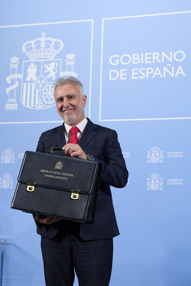 El nuevo ministro de Política Territorial y Memoria Democrática, Ángel Víctor Torres, archivo