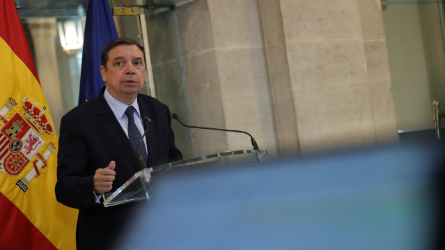 El ministro de Agricultura, Pesca y Alimentación, Luis Planas