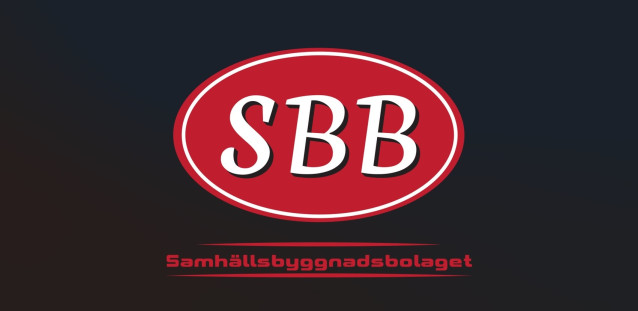 Archivo - Logo de la inmobiliaria sueca SBB.