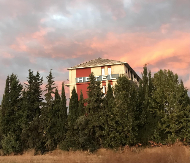 Archivo - Hotel Montearagón, en Quicena (Huesca).