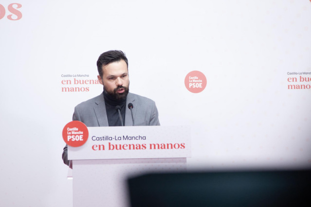 El secretario de Política Municipal del PSOE de Castilla-La Mancha, Miguel Zamora.