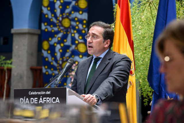 Archivo - El ministro de Asuntos Exteriores, Unión Europea y Cooperación, José Manuel Albares
