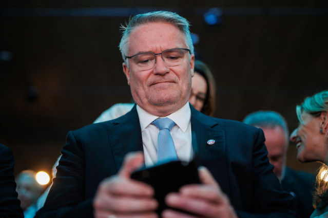 Archivo - El secretario general de la Organización para la Cooperación y el Desarrollo Económicos (OCDE), Mathias Cormann, en la inauguración del Foro Global Deal, en la Casa de América, a 2 de noviembre de 2022, en Madrid (España).
