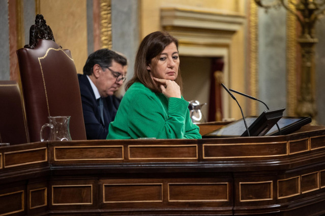 La presidenta del Congreso, Francina Armengol.