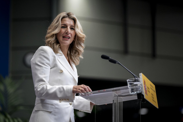 La vicepresidenta segunda y ministra de Trabajo y Economía Social, Yolanda Díaz