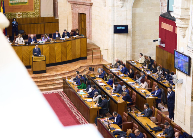 Pleno del Parlamento de Andalucía