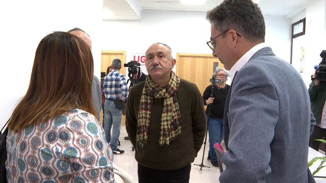 El secretario general de UGT, Pepe Álvarez, participa en los los actos conmemorativos del 120 aniversario de la Casa del Pueblo de Alzira 1903-2023.