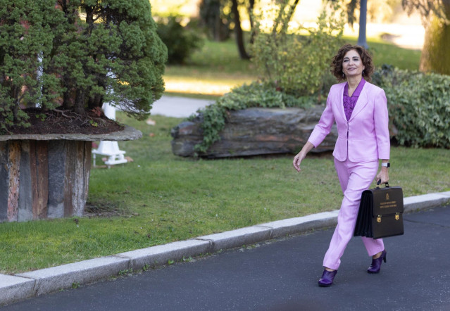 La vicepresidenta cuarta y ministra de Hacienda y Función Pública, María Jesús Montero