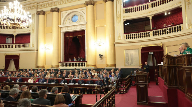 Archivo - Vista general de un debate tras la Comisión General de las Comunidades Autónomas, en el Senado, a 19 de octubre de 2023, en Madrid (España). En la Comisión, Aragonès, ha defendido la amnistía y el referéndum. Antes de llegar,  se ha reunido con