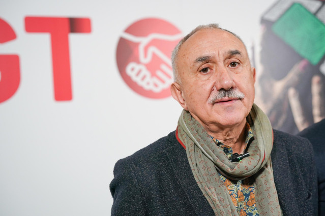 El secretario general de UGT, Pepe Álvarez