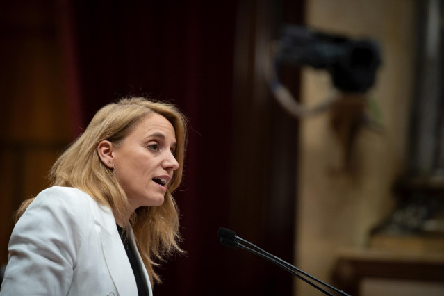 Archivo - La consellera de Economía y Hacienda, Natàlia Mas, en una imagen de archivo.