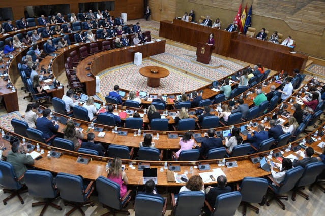 Archivo - Imagen de recurso de la Asamblea de Madrid.