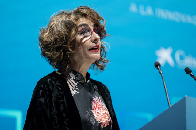 La vicepresidenta cuarta del Gobierno y ministra de Hacienda y Función Pública, María Jesús Montero.