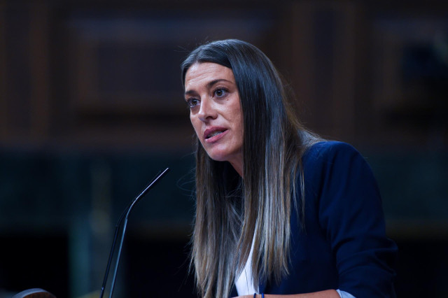 La diputada y portavoz de Junts, Miriam Nogueras