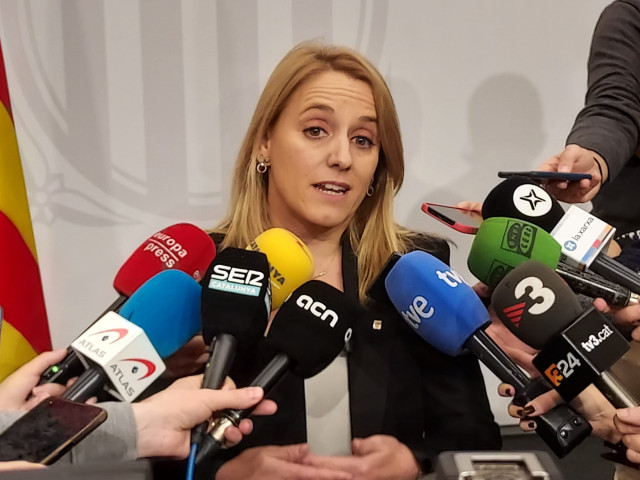 La consellera de Economía y Hacienda de la Generalitat, Natàlia Mas.