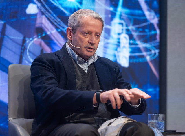 El CEO de Volvo Car España, José María Galofré, interviene durante el encuentro Informativo de Europa Press 'Transformación de las Industrias', en el Auditorio 