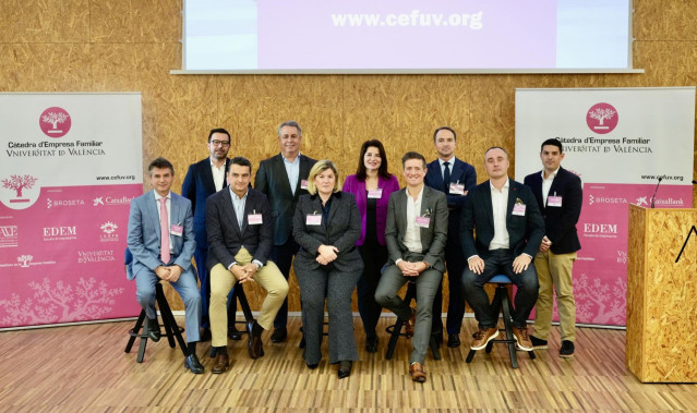 VI Jornada de Empresas Familiares en el Mundo: Retos de digitalización de las empresas familiares organizada hoy por la Cátedra de Empresa Familiar de la Universitat de València