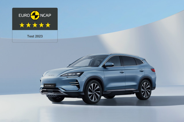 Euro Ncap otorga las 5 estrellas de seguridad al BYD Seal U