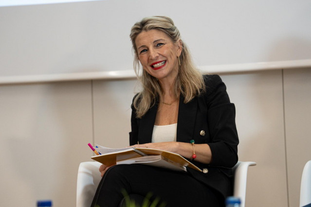 La vicepresidenta segunda, ministra de Trabajo y líder de Sumar, Yolanda Díaz