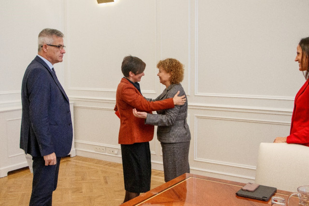 Isabel Rodríguez agradece al Colegio Oficial de Registradores de la Propiedad, Mercantiles y Bienes Muebles de España sus aportaciones en la legislación sobre vivienda.