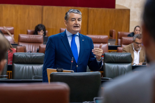 El consejero de la Presidencia, Interior, Diálogo Social y Simplificación Administrativa, Antonio Sanz, en una fotografía de archivo