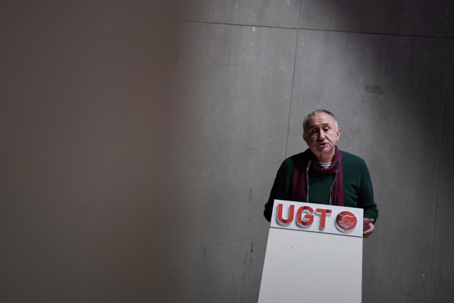 El secretario general de UGT, Pepe Álvarez
