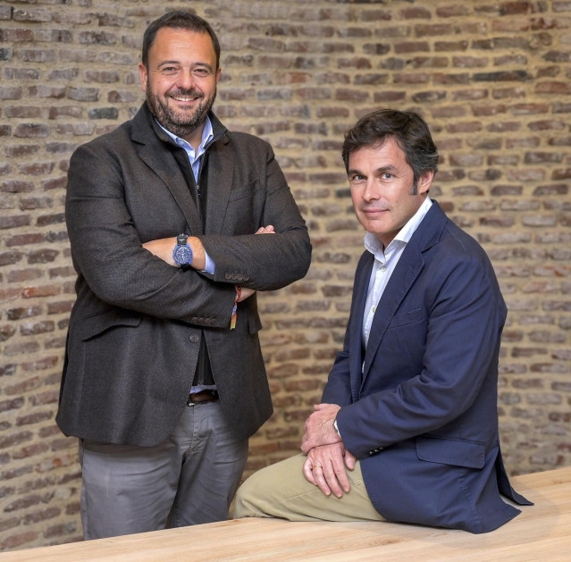 De izda a dcha: el consejero delegado Althena, Jordi Tomàs, y el director territorial de Madrid, Lucas González-Anleo.