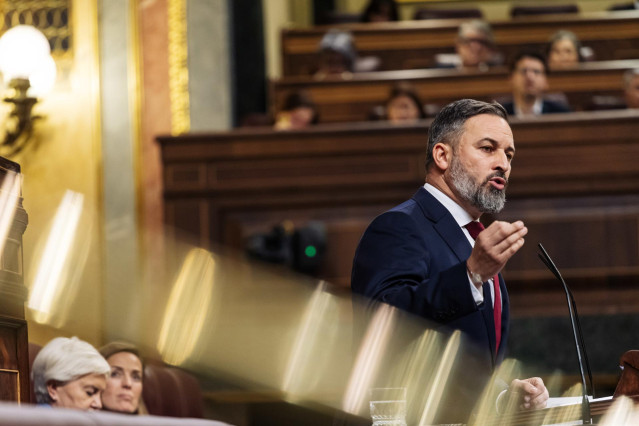 El líder de VOX, Santiago Abascal