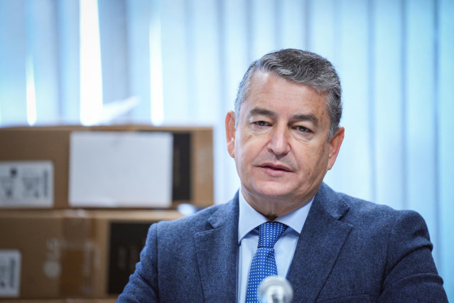 El consejero de la Presidencia, Interior, Diálogo Social y Simplificación Administrativa, Antonio Sanz