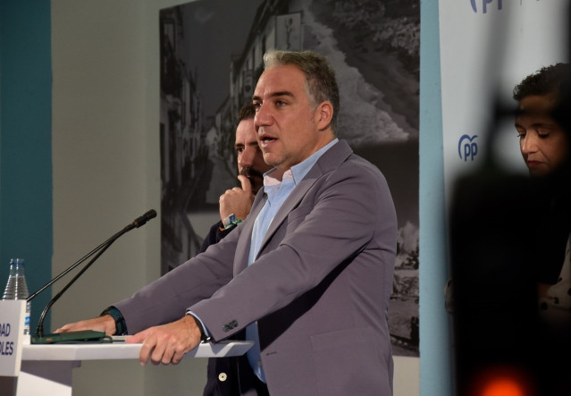 El vicesecretario de Coordinación Autonómica y Local y Análisis Electoral del PP y diputado nacional por Málaga, Elías Bendodo