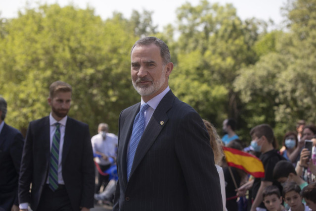 Archivo - El Rey Felipe VI