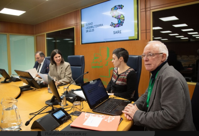 Azkarraga ha comparecido ante la Comisión de Derechos Humanos para plantear su opinión sobre las medidas de 