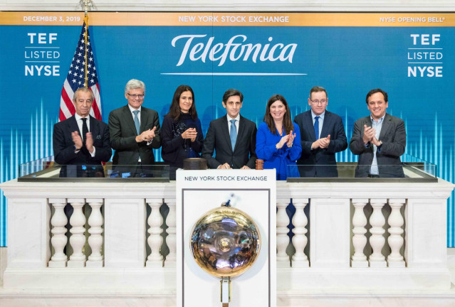 Archivo - El presidente ejecutivo de Telefónica, José María Álvarez-Pallete, protagoniza el 