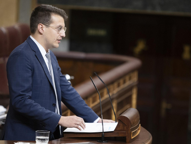 Jorge Pueyo, diputado del grupo de Sumar y miembro de Chunta Aragonesista