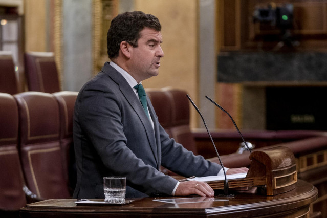 Archivo - El diputado de Vox, Ricardo Chamorro