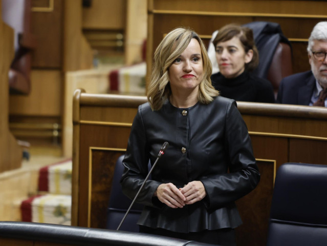 PIlar Alegría, portavoz del Gobierno y ministra de Edaucación, Formación Profesional y Deportes.