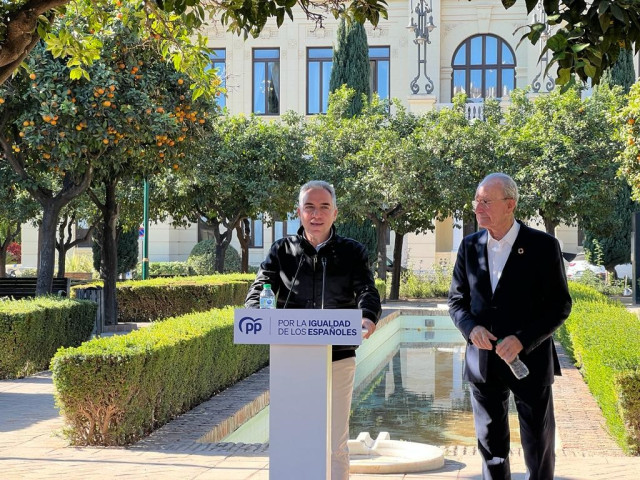 El vicesecretario de Coordinación Autonómica y Local y Análisis Electoral del PP, Elías Bendodo.