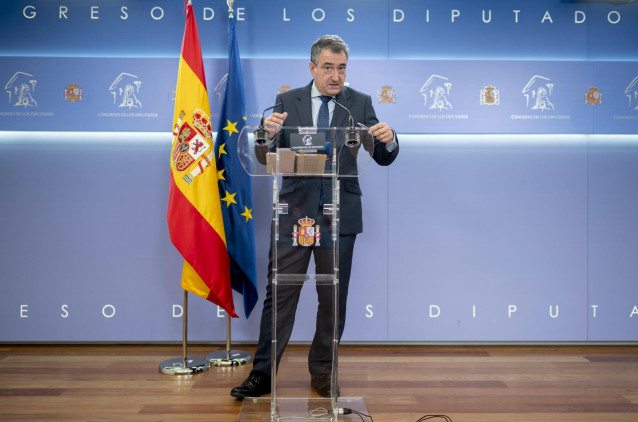 Archivo - El portavoz del PNV en el Congreso, Aitor Esteban