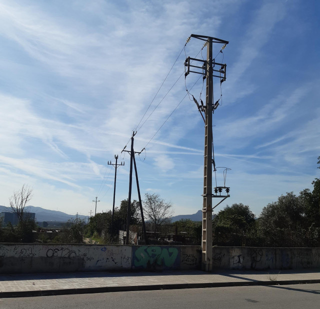 Imagen de la nueva red instalada en Santa Perpètua de Mogoda (Barcelona)